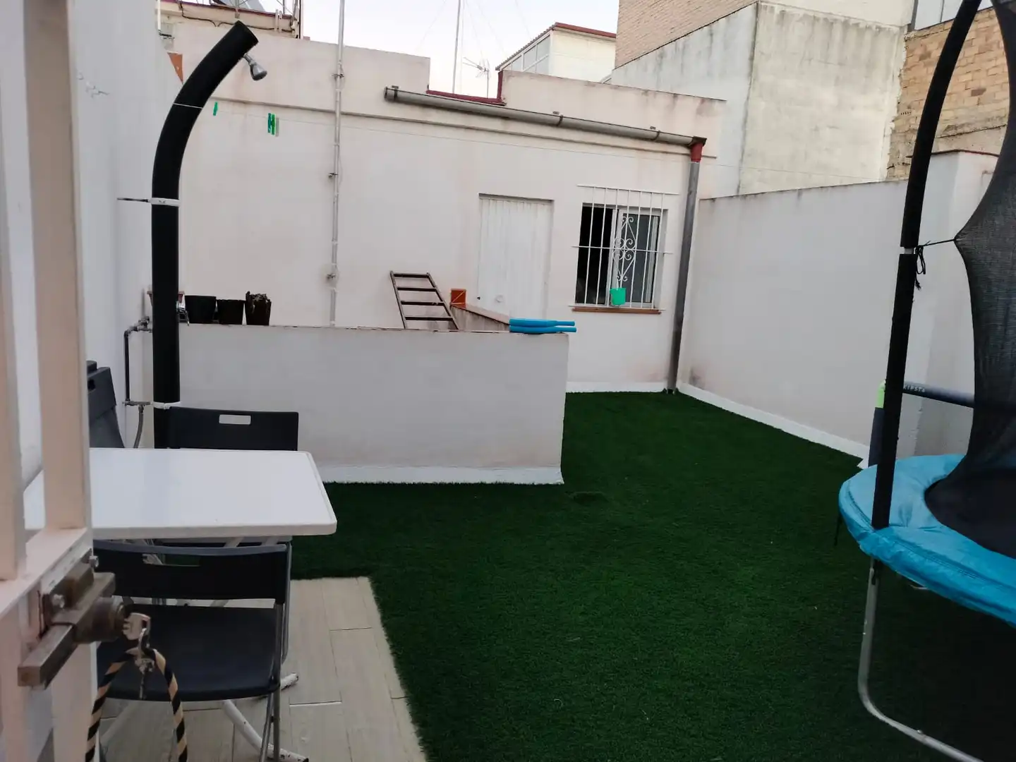 Terrassa de Casa o xalet en venda en Dos Hermanas amb Aire condicionat, Calefacció i Terrassa