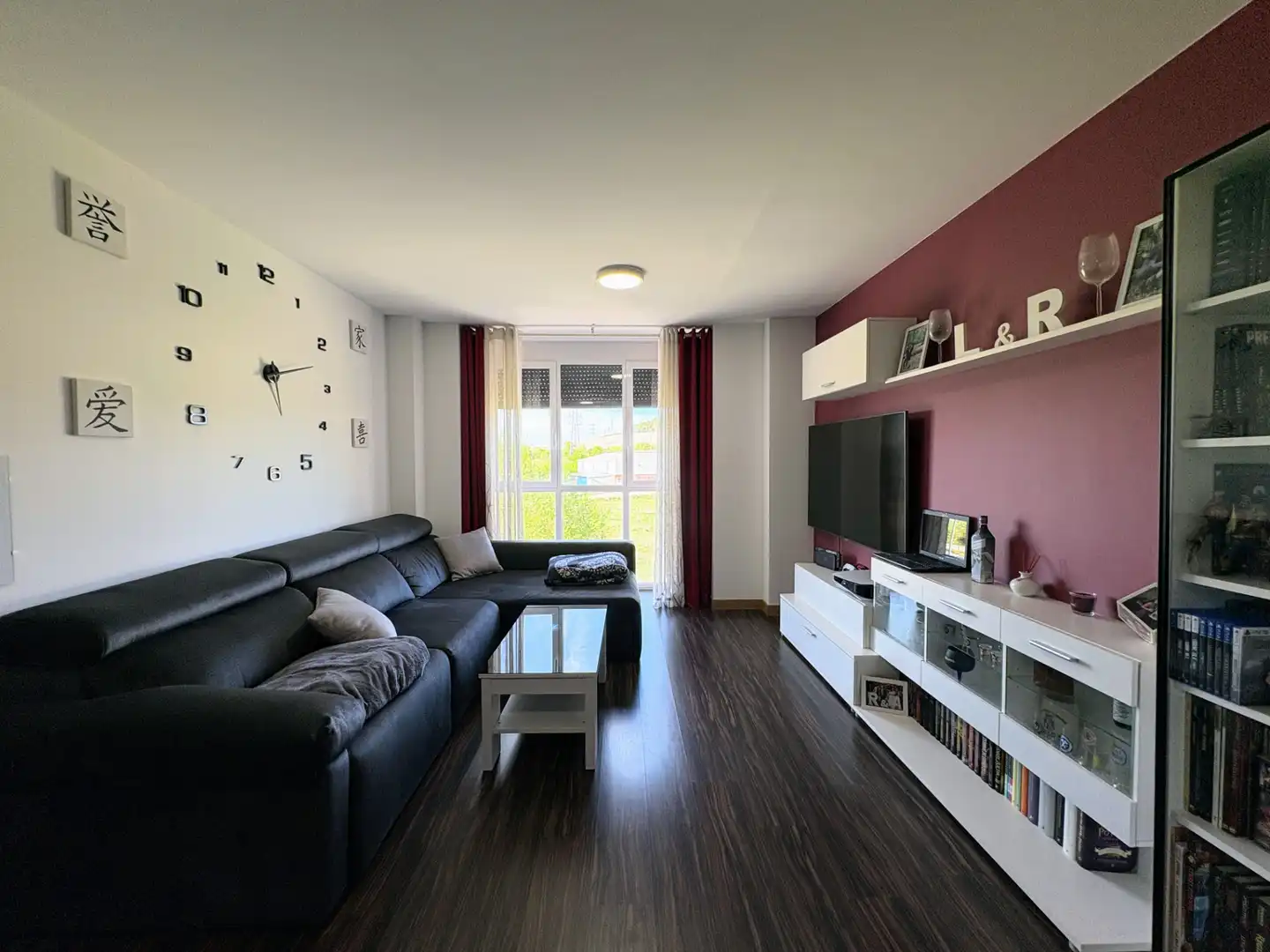 Living room of Flat for sale in Cistérniga  with Heating, Private garden and Storage room