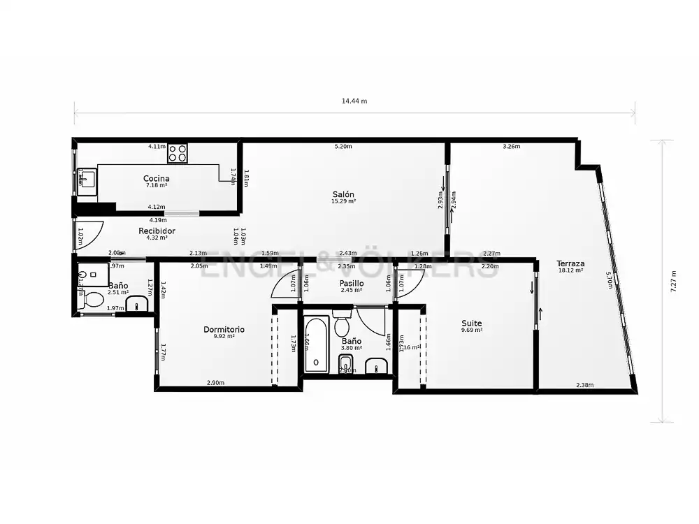 Piso en venta en Oropesa del Mar / Orpesa con Aire acondicionado, Calefacción y Terraza