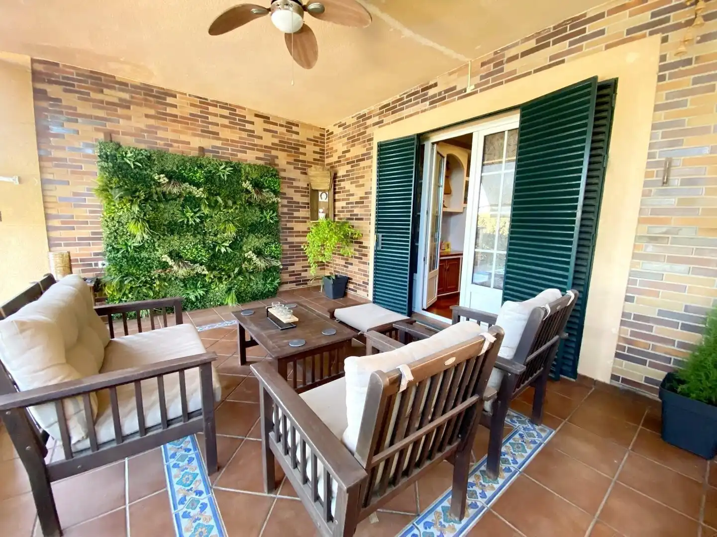 Terraza de Casa o chalet en venta en Badajoz con Aire acondicionado, Jardín privado y Terraza