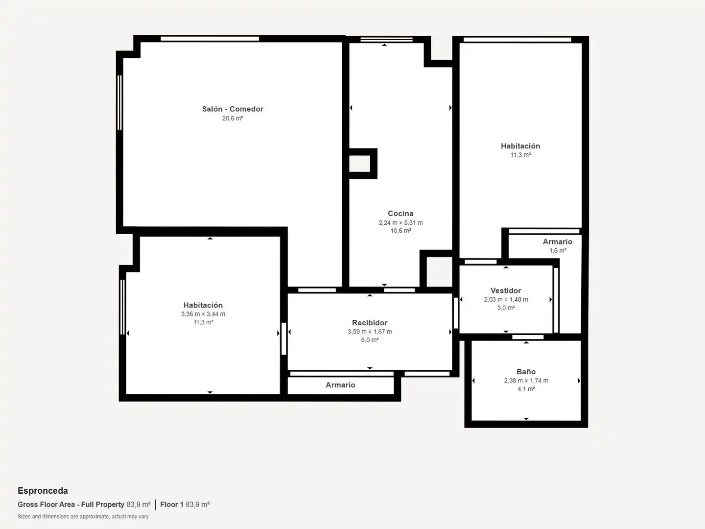 Wohnung mit Aufzug zum Verkauf in Carrer ESPRONCEDA, imagen 4