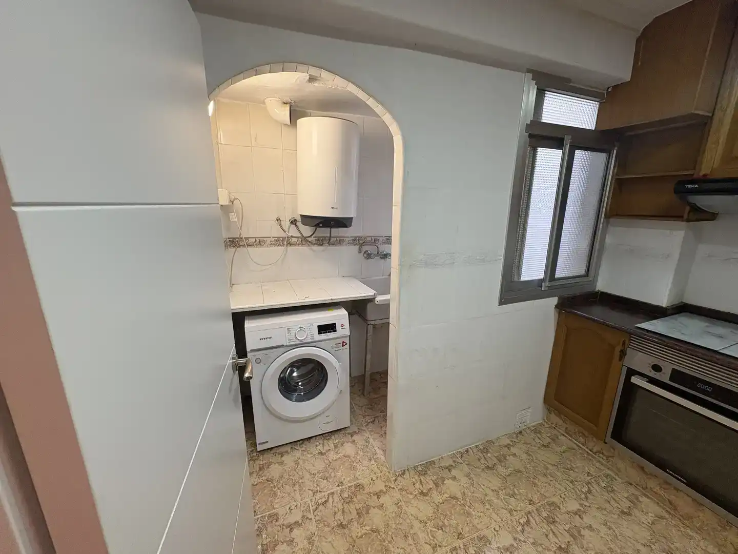 Küche von Wohnung zur Miete in Alfafar mit Klimaanlage und Balkon