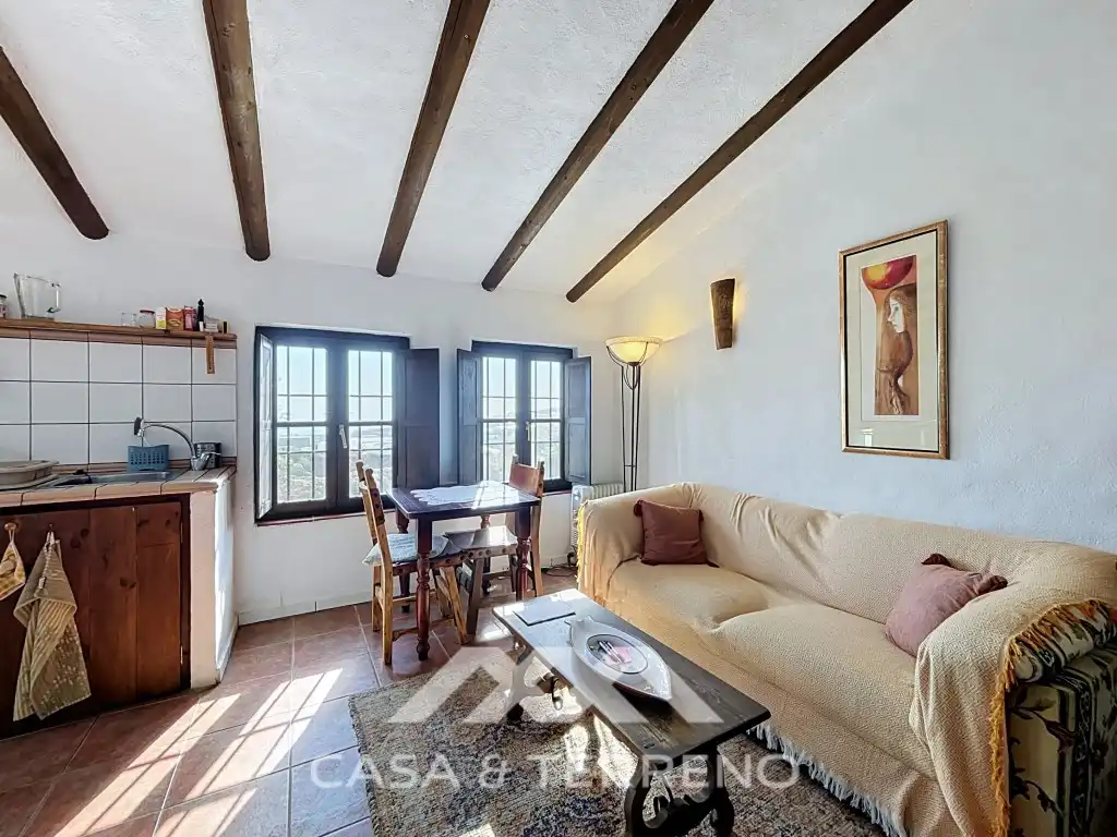 Wohnzimmer von Haus zum Verkauf in Vélez-Málaga mit Klimaanlage und Terrasse