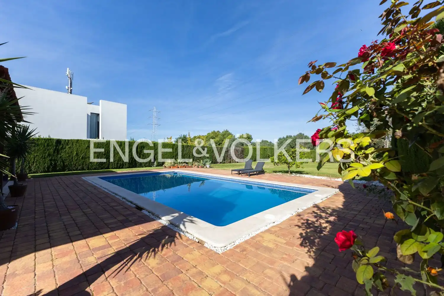 Swimming pool of Houses for sale in Torre en Conill - Cumbres de San Antonio 