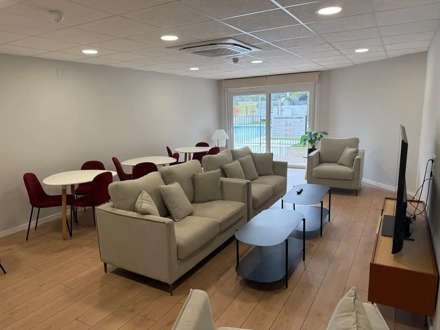 Sala de estar de Planta baja en venta en Pilar de la Horadada con Terraza, Trastero y Piscina comunitaria