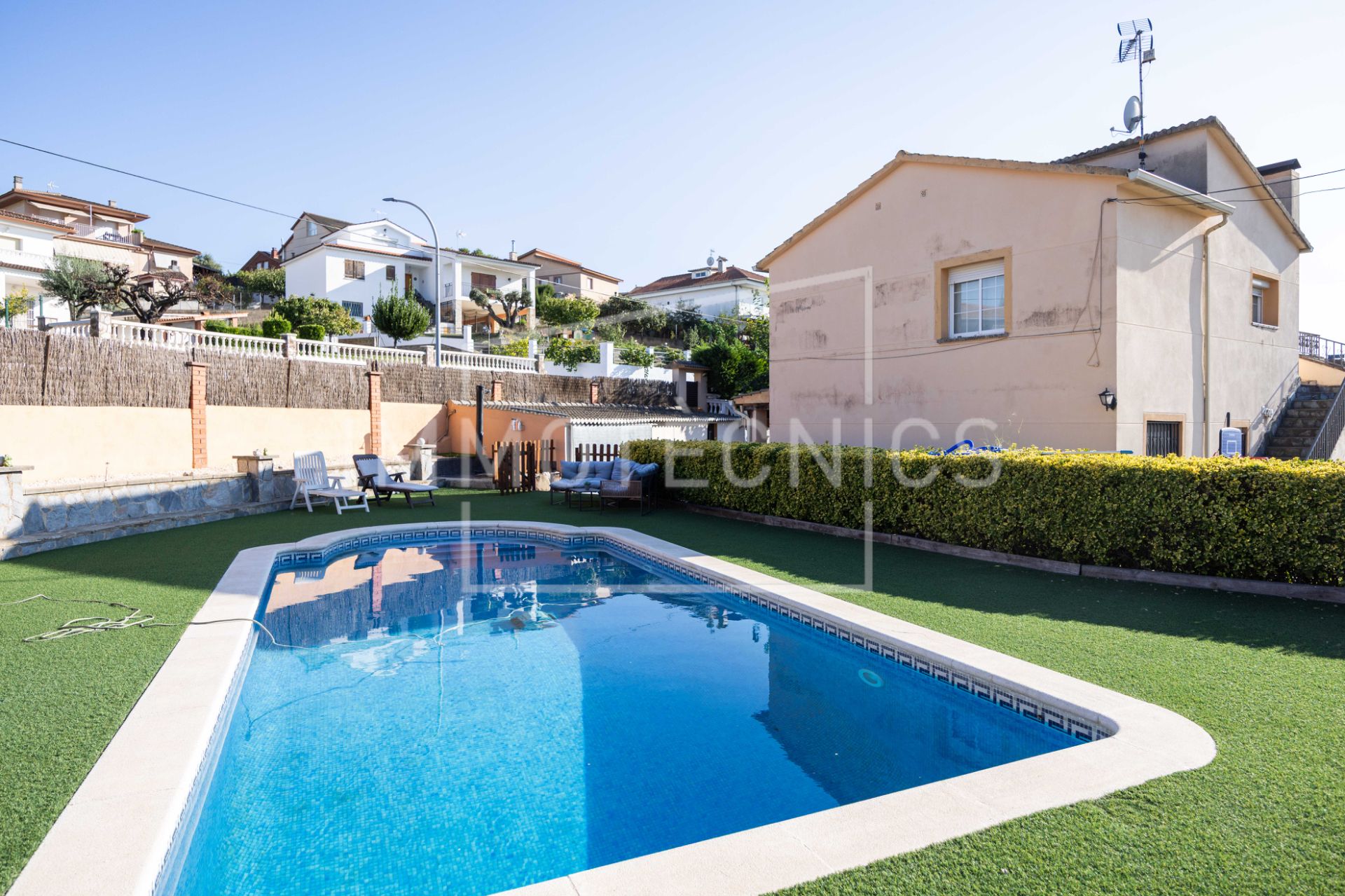 Piscina de Casa o xalet en venda en Lliçà de Vall amb Calefacció, Jardí privat i Terrassa