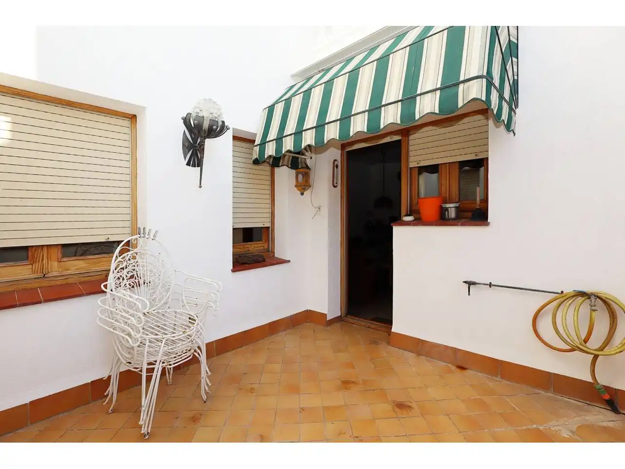Jardín de Casa adosada en venta en Lloret de Mar con Calefacción, Terraza y Amueblado
