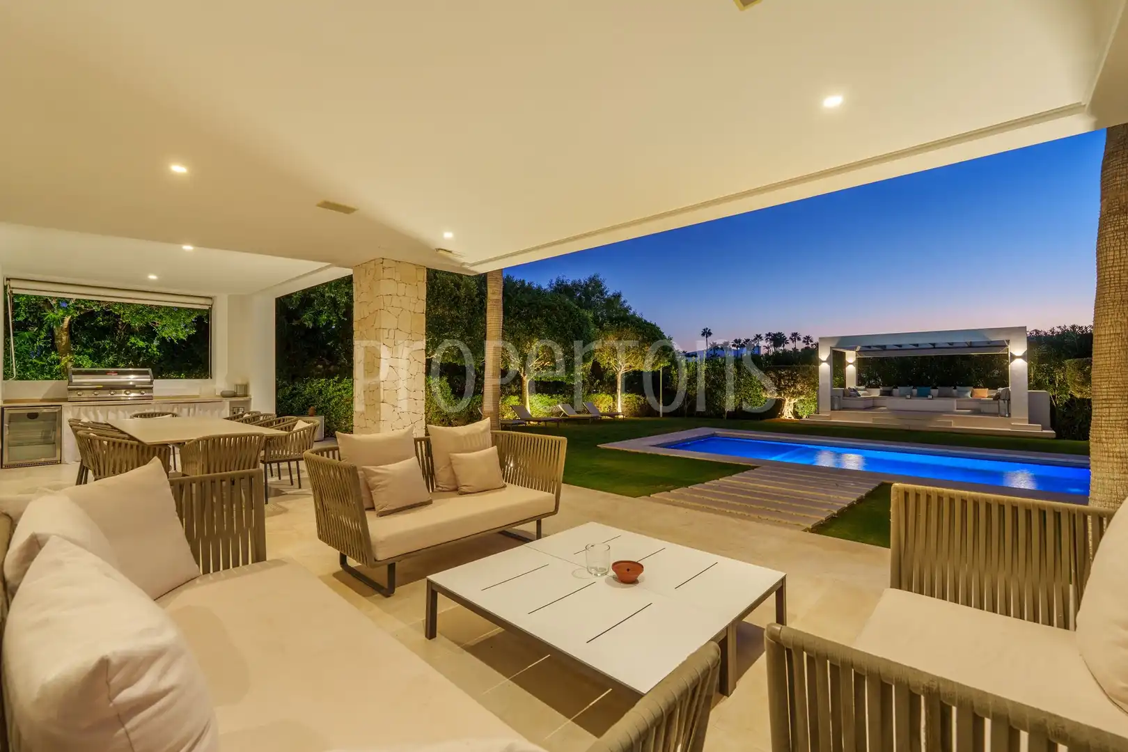 Terraza de Casa o chalet en venta en Marbella