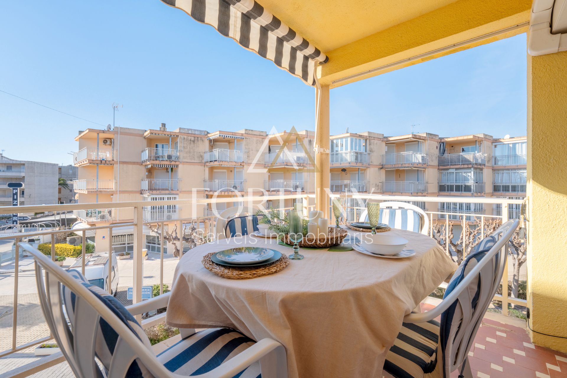 Terrace of Flat for sale in Cambrils  with Air Conditioner, Terrace and Furnished