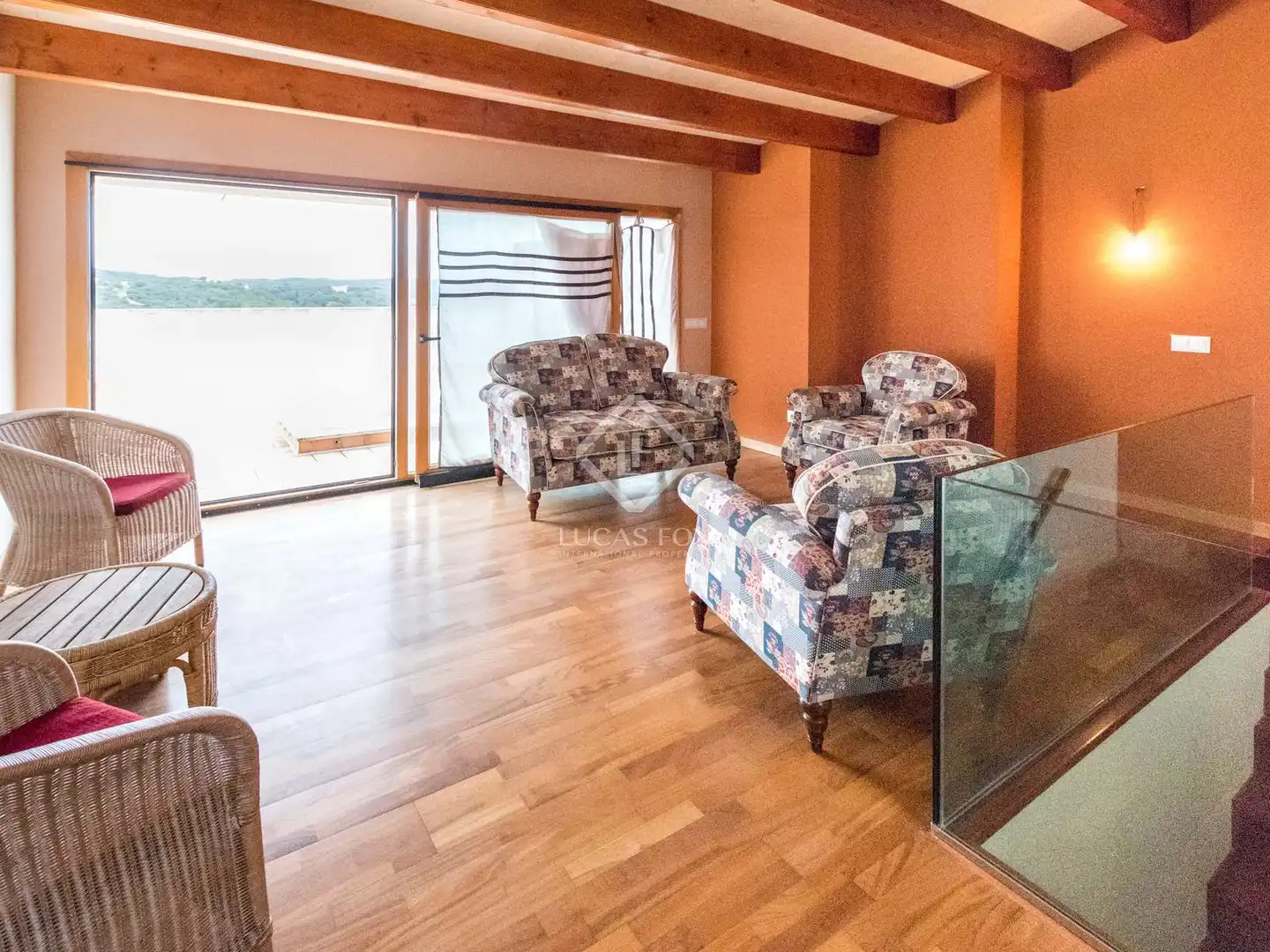 Sala d'estar de Casa o xalet en venda en Maó - Mahón amb Aire condicionat, Calefacció i Terrassa