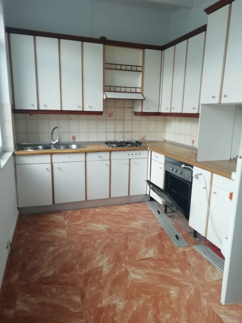 Kitchen of Flat for sale in Ferrol  with Heating and Parquet flooring