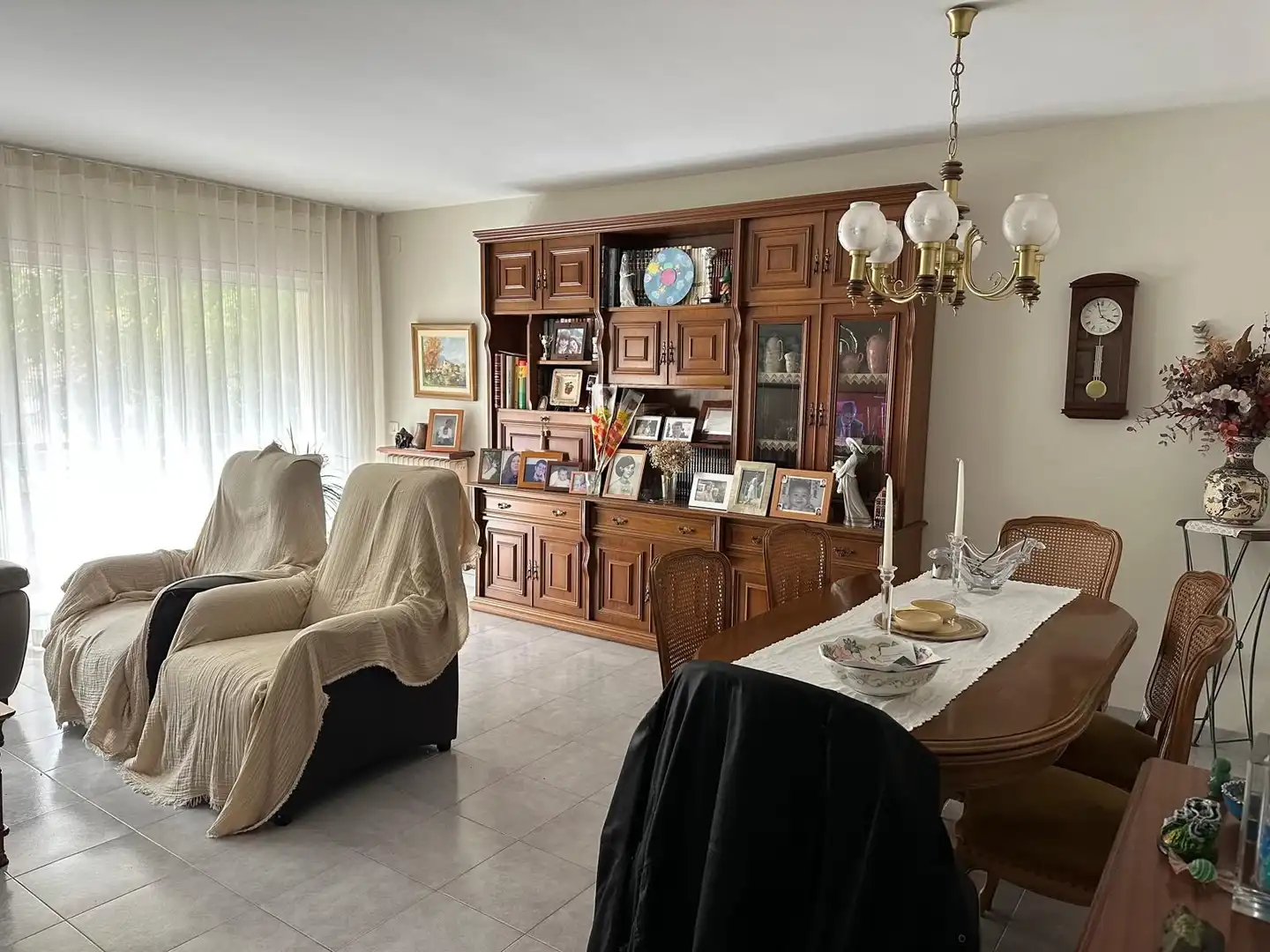 Sala d'estar de Pis en venda en Girona amb Calefacció i Balcó