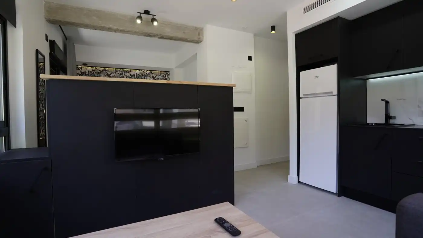 Küche von Loft zur Miete in Alicante / Alacant mit Klimaanlage, Heizung und Terrasse