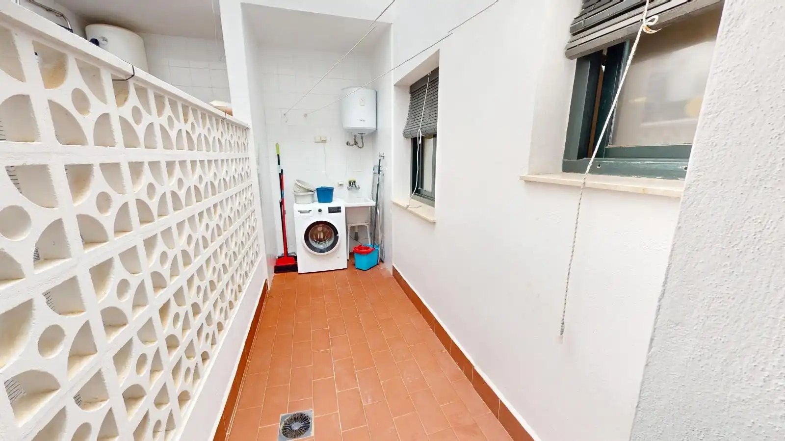 Terrassa de Apartament en venda en Los Alcázares amb Aire condicionat, Terrassa i Moblat