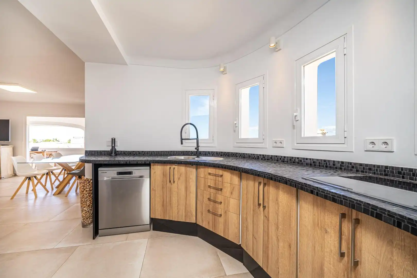 Kitchen of Houses for rent in Llucmajor  with Air Conditioner, Private garden and Terrace