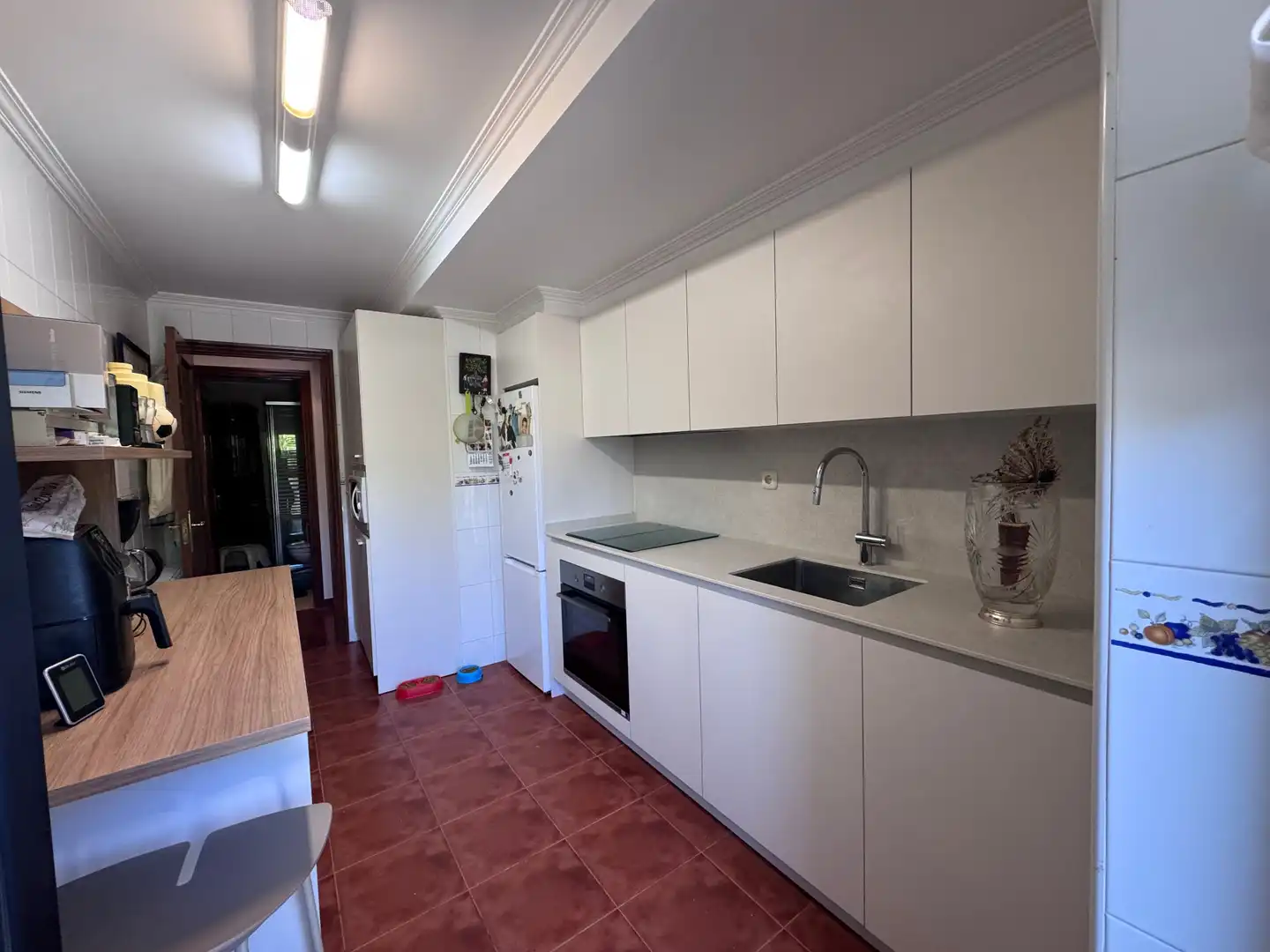 Kitchen of Flat for sale in Elgeta  with Storage room, Furnished and Oven