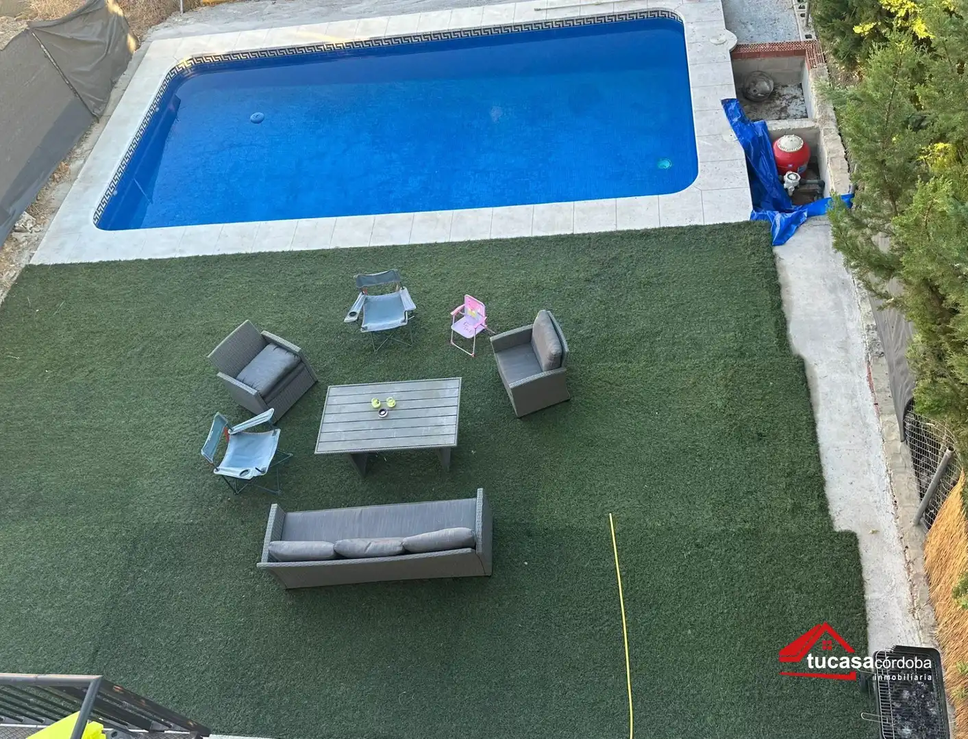 Swimming pool of Houses for sale in Córdoba  with Air Conditioner, Private garden and Terrace