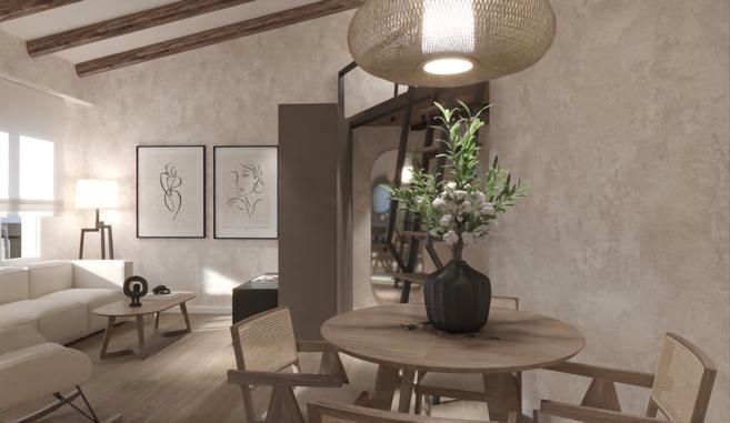 Dining room of Flat to rent in  Zaragoza Capital  with Heating, Furnished and Oven