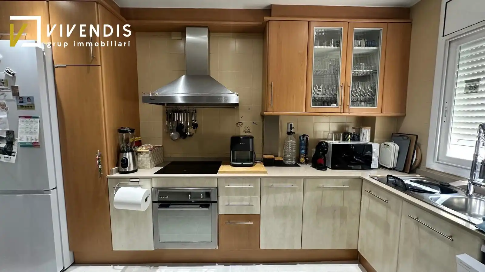 Kitchen of Detached homes for sale in Sidamon  with Air Conditioner, Heating and Terrace