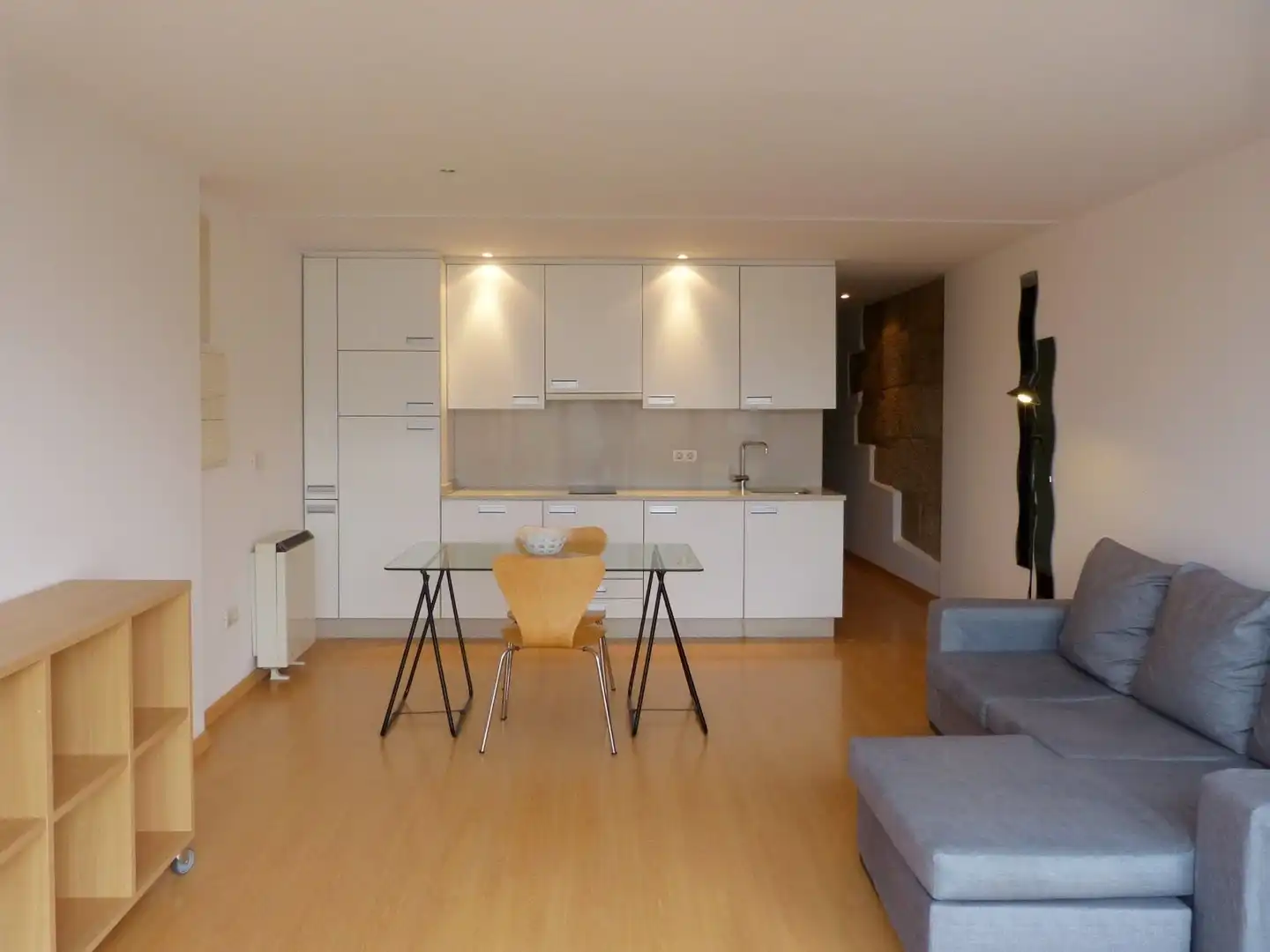 Cocina de Piso de alquiler en Ourense Capital  con Calefacción y Amueblado