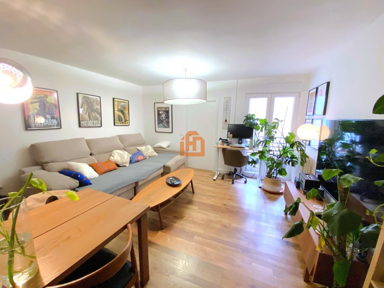 Living room of Apartment for sale in León Capital   with Heating, Parquet flooring and Furnished