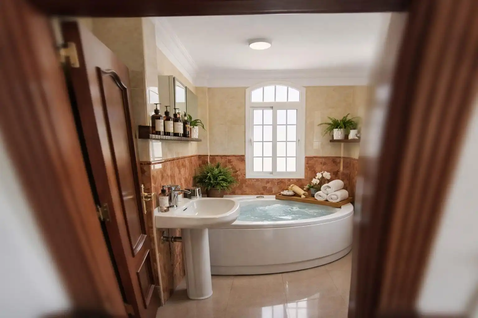 Badezimmer von Einfamilien-Reihenhaus zur Miete in Adeje