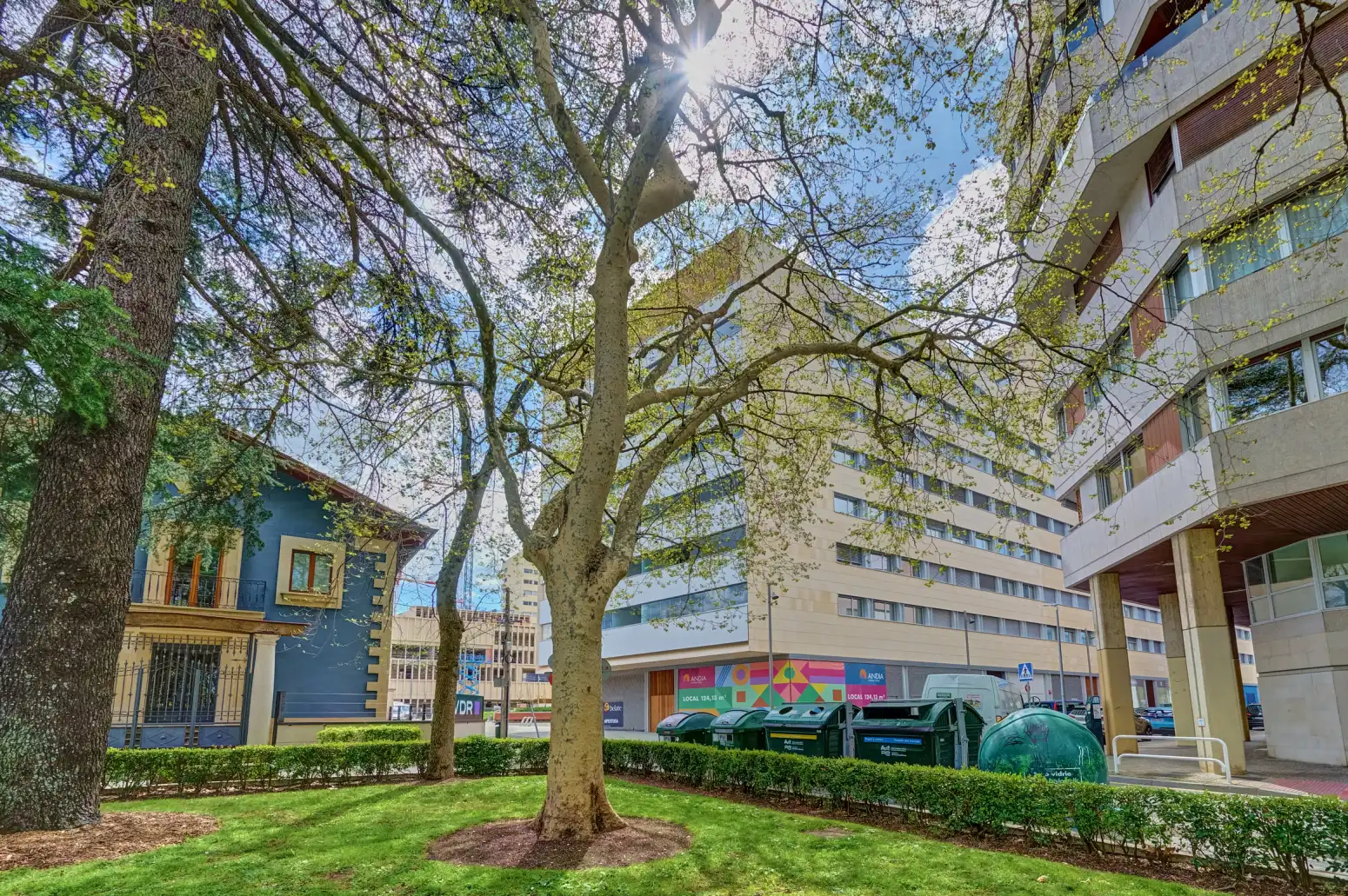 Exterior view of Flat for sale in  Pamplona / Iruña  with Heating, Terrace and Storage room