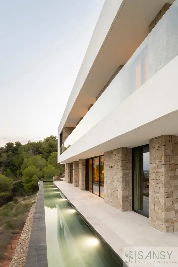 Vista exterior de Casa o xalet en venda en Jávea / Xàbia amb Aire condicionat, Calefacció i Terrassa