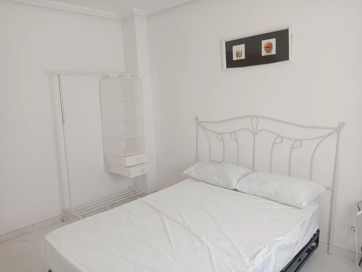 Schlafzimmer von Wohnung zur Miete in Sevilla mit Klimaanlage, Terrasse und Möbliert