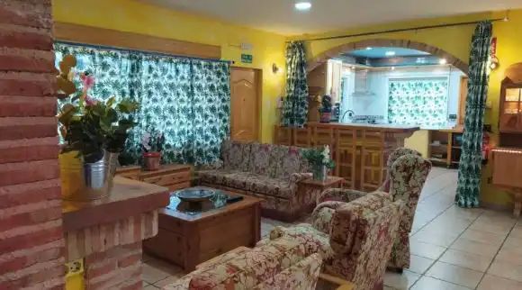 Sala d'estar de Finca rústica en venda en Valdepeñas amb Aire condicionat, Calefacció i Jardí privat