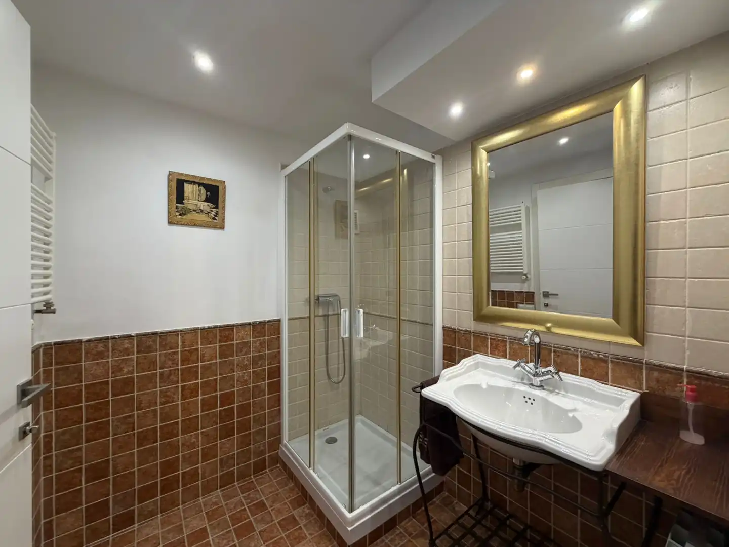 Badezimmer von Wohnung zur Miete in Gavà mit Heizung, Parkett und Terrasse
