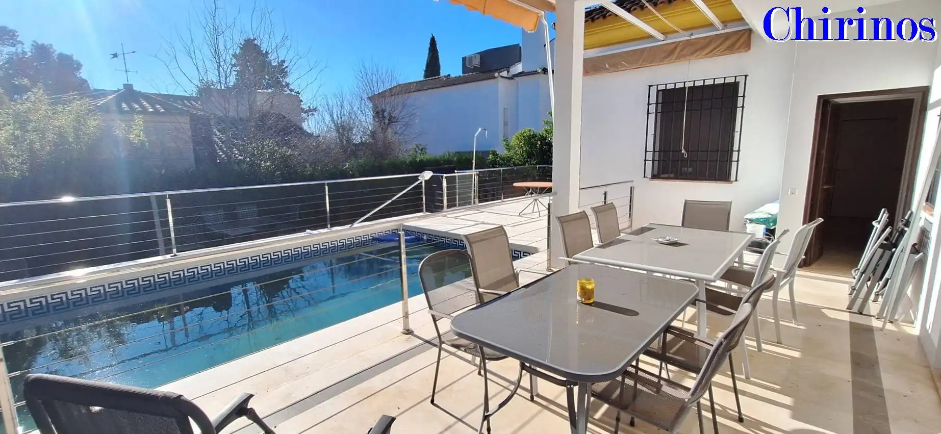 Piscina de Casa o xalet en venda en Córdoba amb Aire condicionat, Calefacció i Jardí privat