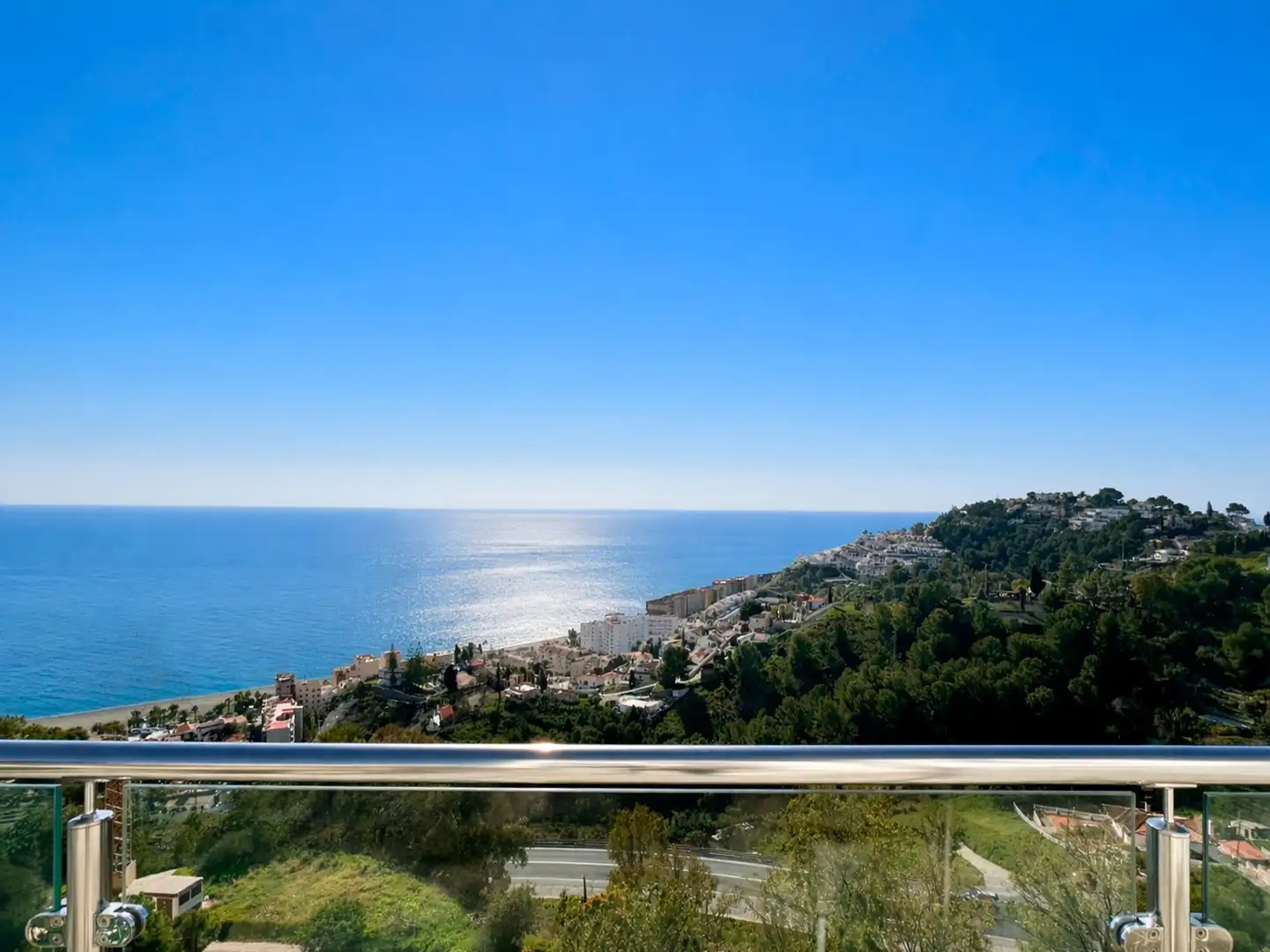 Außenansicht von Dachboden zum Verkauf in Almuñécar mit Klimaanlage, Terrasse und Schwimmbad