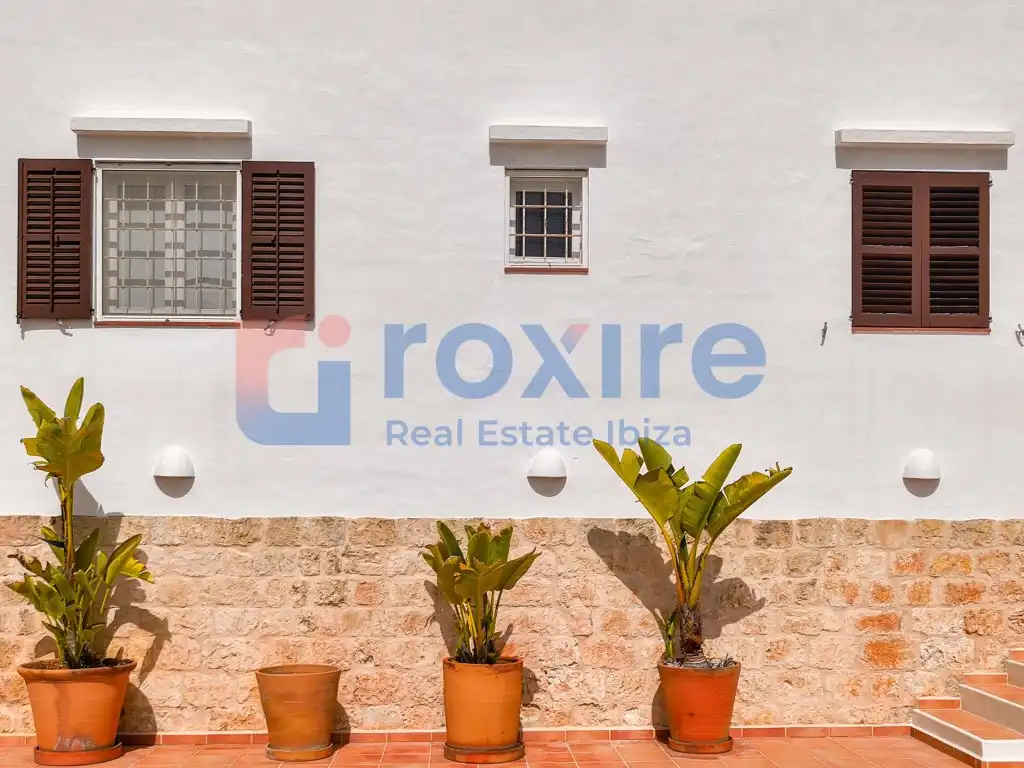 Exterior view of Houses for rent in Sant Josep de sa Talaia  with Air Conditioner, Private garden and Terrace