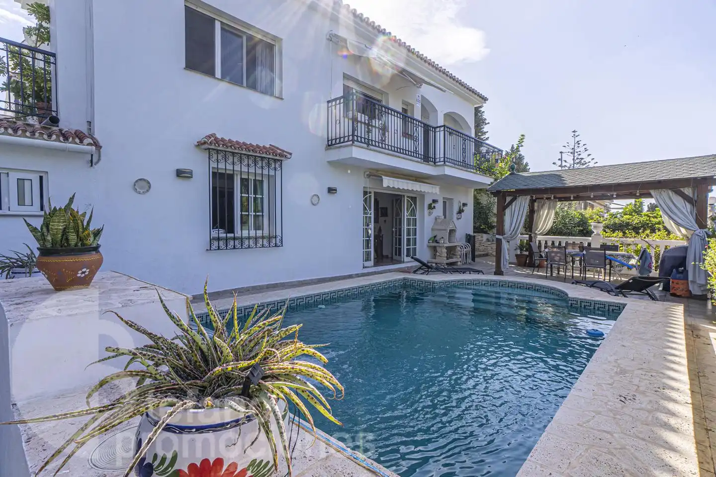 Exterior view of Houses for sale in Málaga  with Air Conditioner, Heating and Private garden