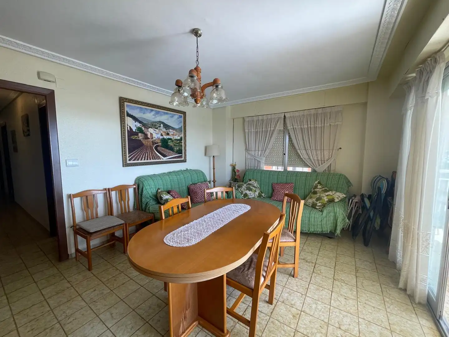 Dining room of Apartments for sale in Nules  with Terrace, Storage room and Furnished