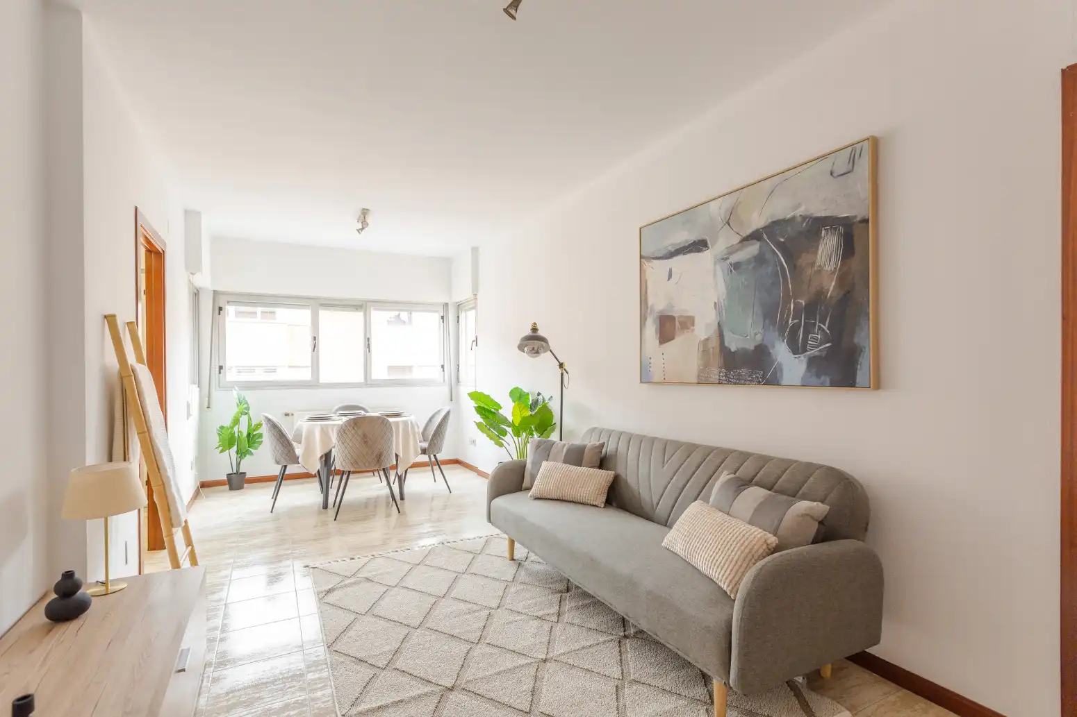 Living room of Flat for sale in  Pamplona / Iruña  with Heating, Terrace and Storage room