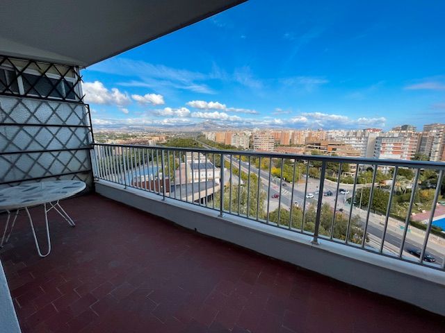 Balcony of Flat to rent in Alicante / Alacant  with Terrace, Furnished and Community pool