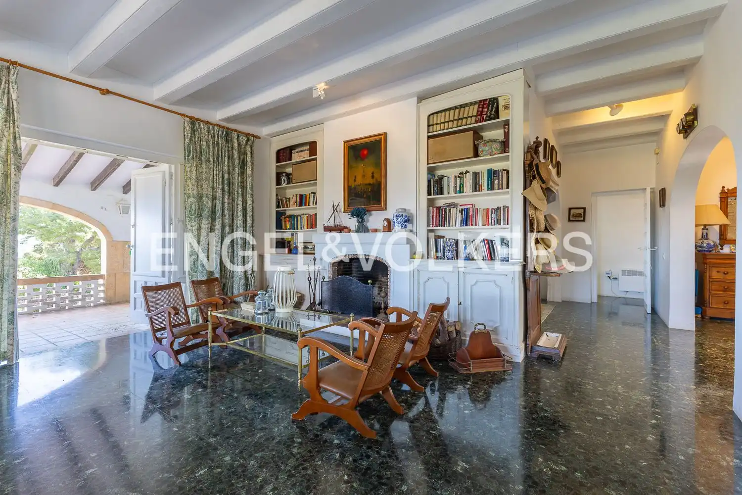 Living room of Houses for sale in Jávea / Xàbia  with Heating, Private garden and Storage room