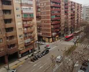 Exterior view of Flat to rent in  Zaragoza Capital  with Heating and Furnished