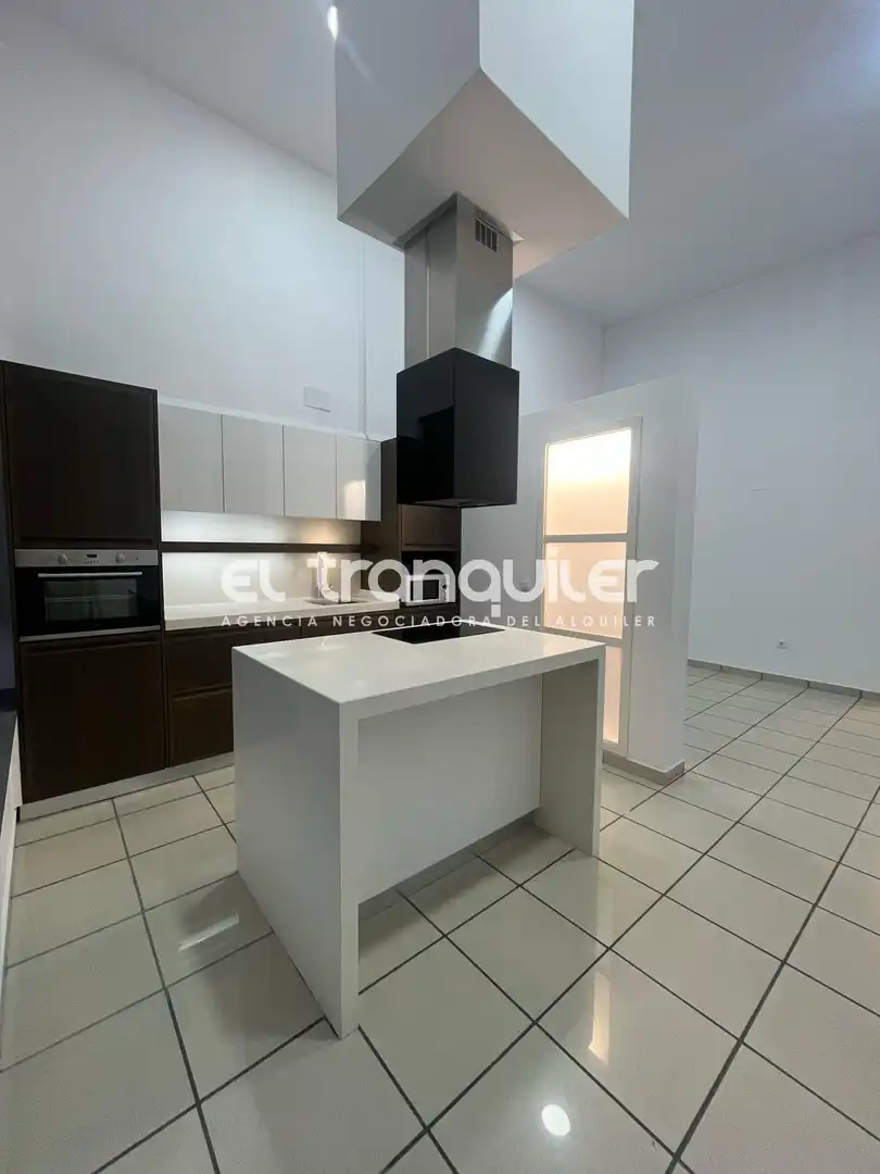 Cocina de Piso de alquiler en Madrid con Aire acondicionado y Parquet
