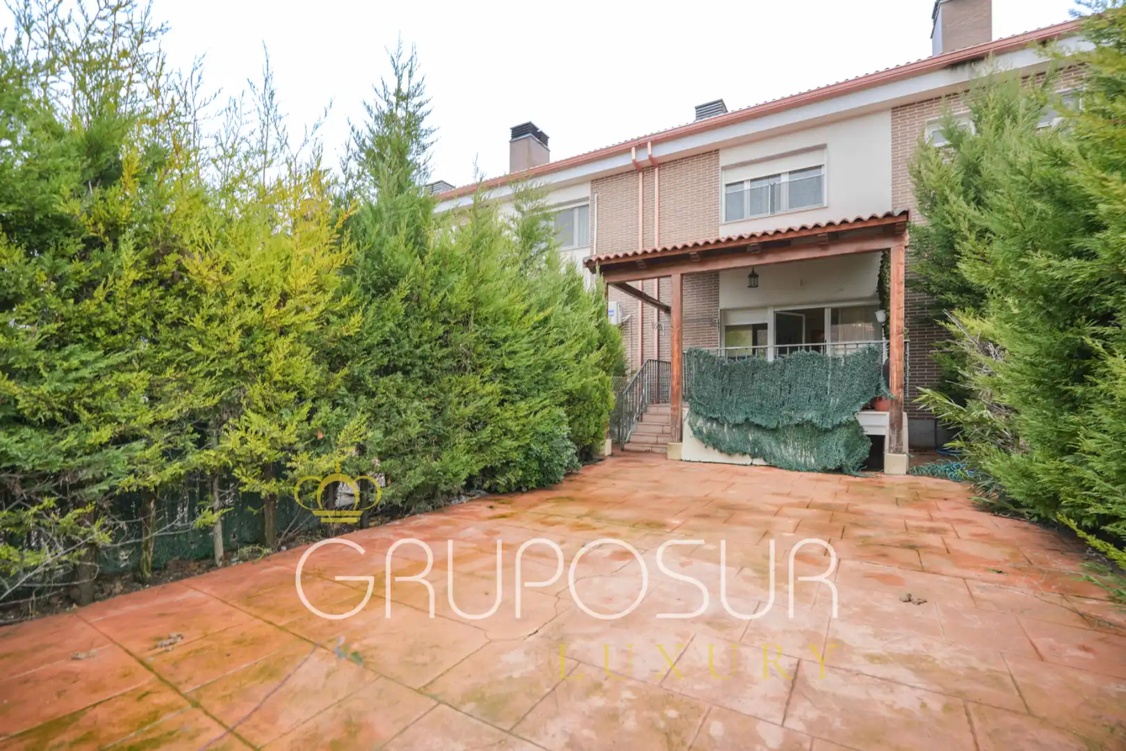Jardín de Casa adosada en venta en Boecillo con Calefacción, Jardín privado y Parquet