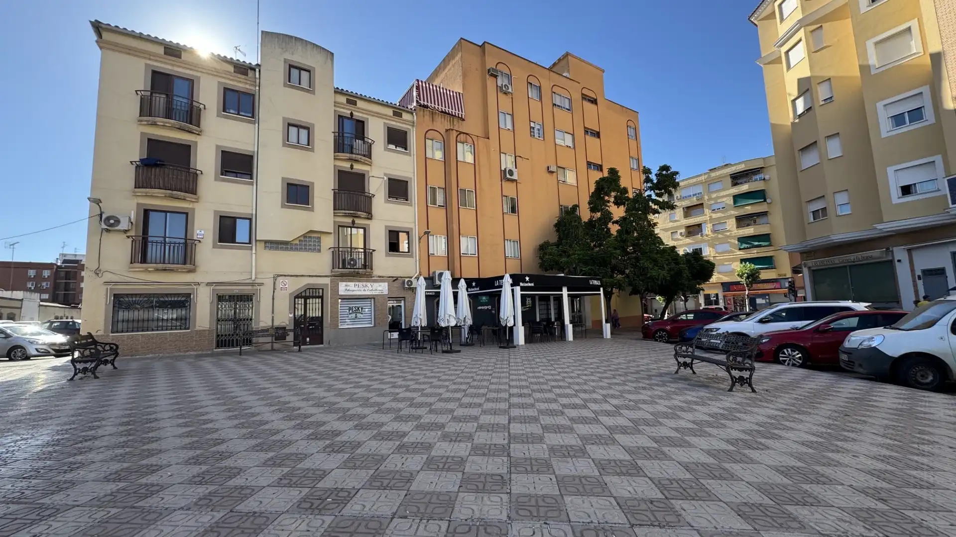 Vista exterior de Pis en venda en Badajoz amb Calefacció i Traster
