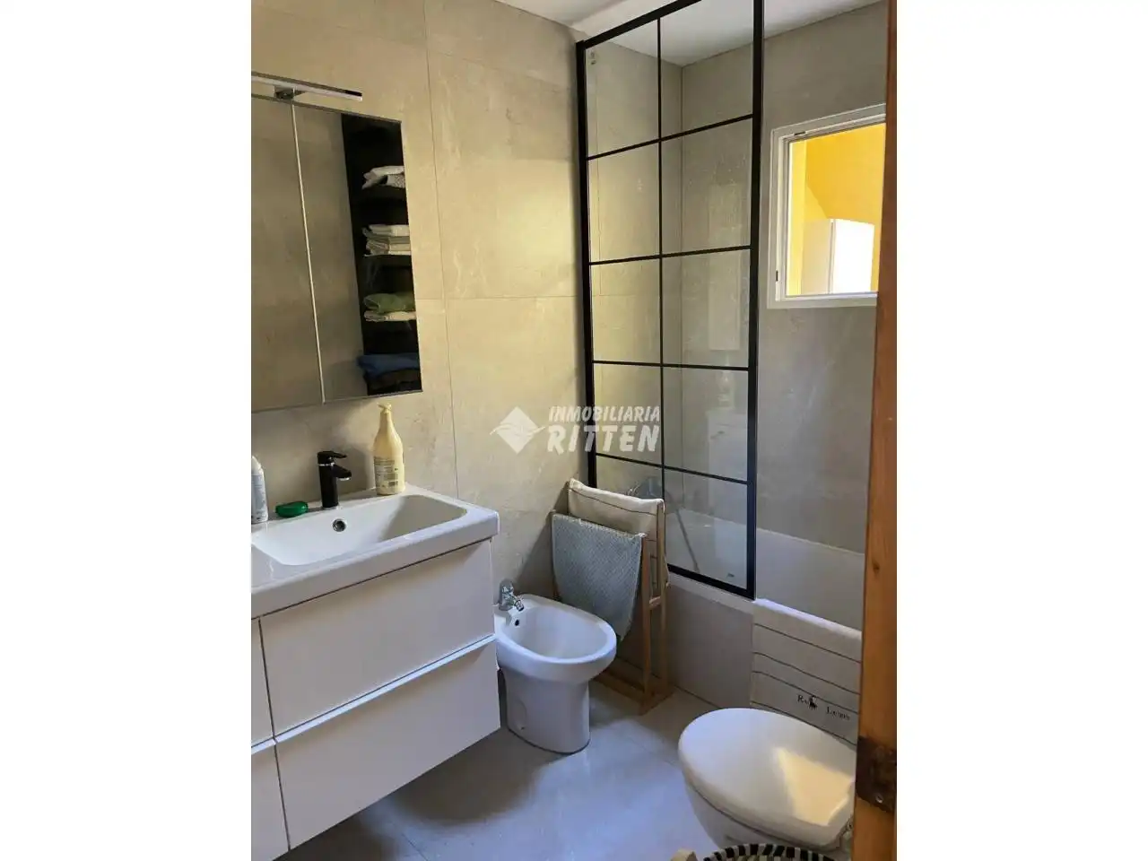 Baño de Casa o chalet de alquiler en Cartagena con Aire acondicionado, Terraza y Amueblado