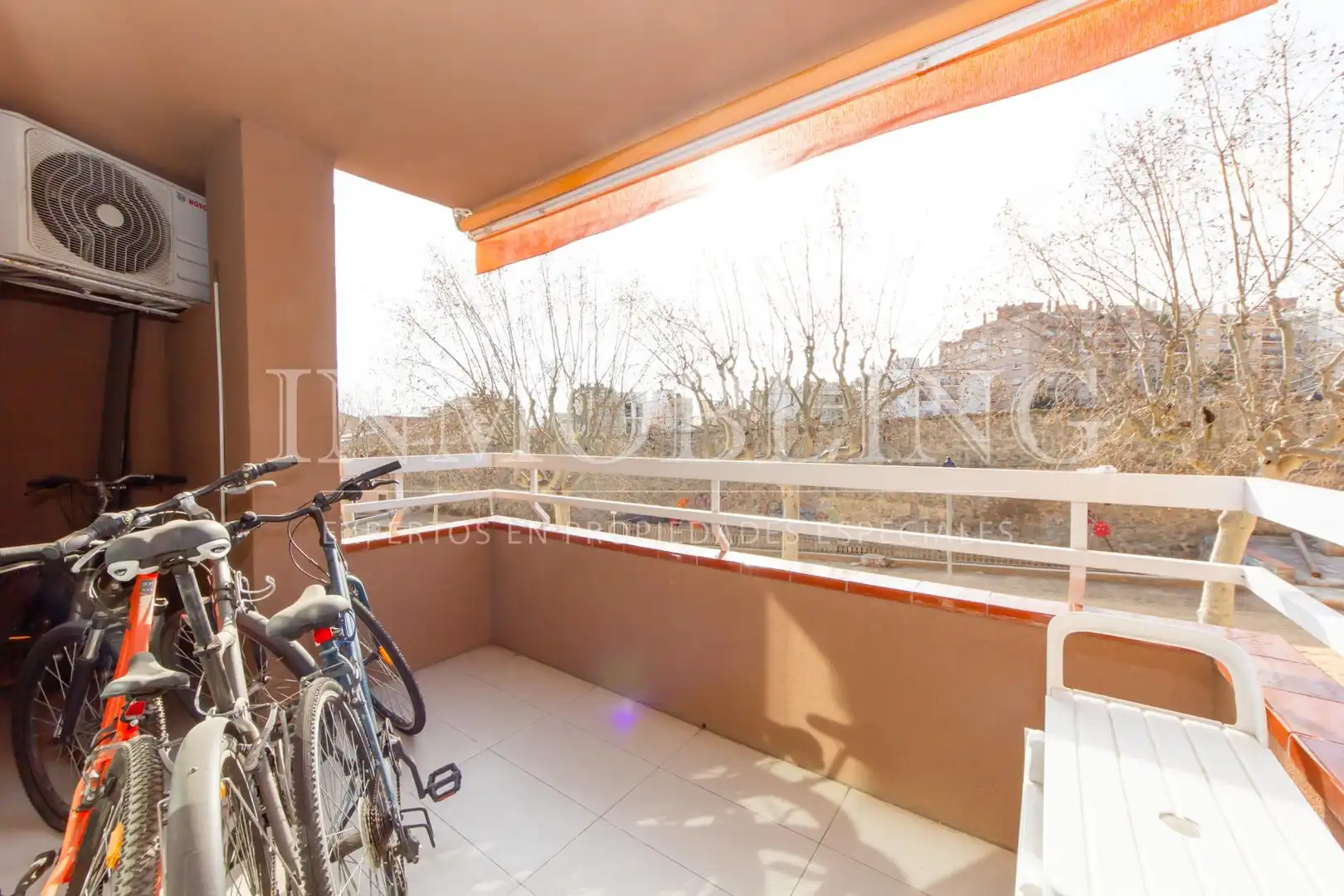 Terrasse von Wohnung zum Verkauf in Mataró mit Klimaanlage, Heizung und Parkett