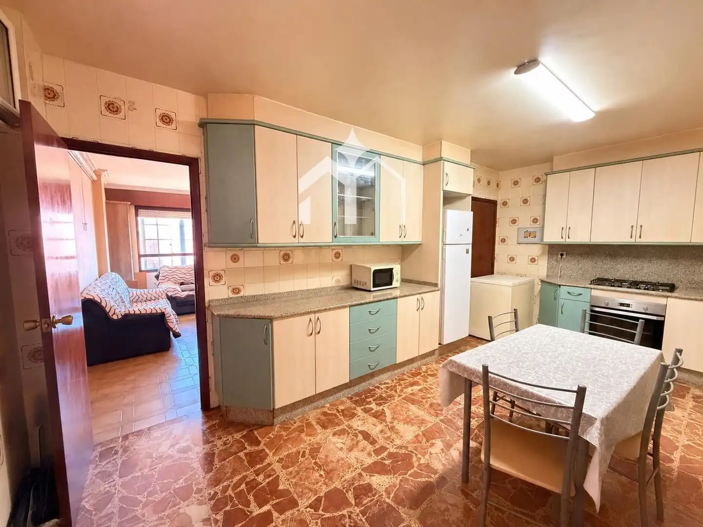Kitchen of Flat for sale in Cangas   with Heating, Terrace and Storage room