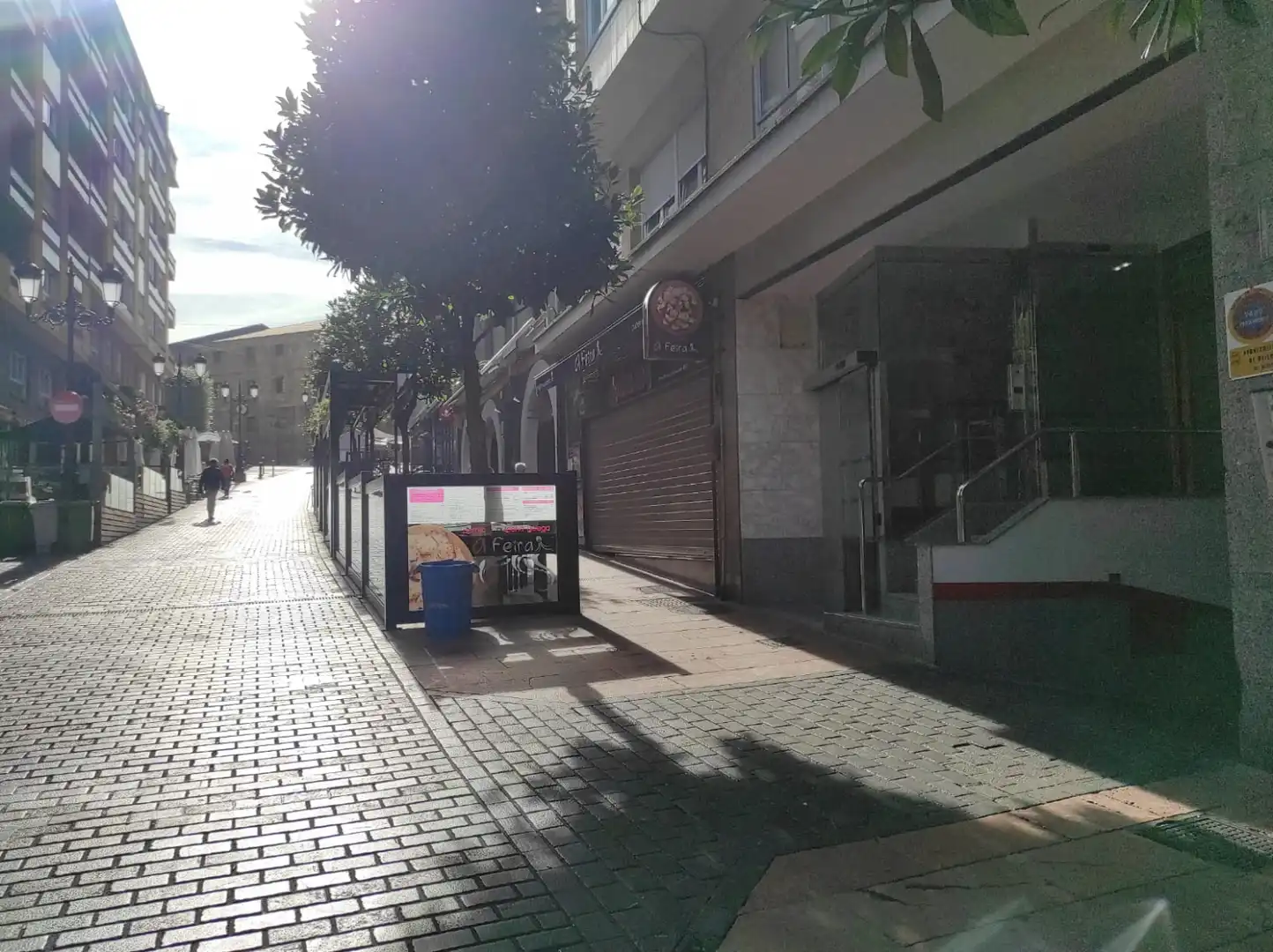 Vista exterior de Garaje en venta en Oviedo 