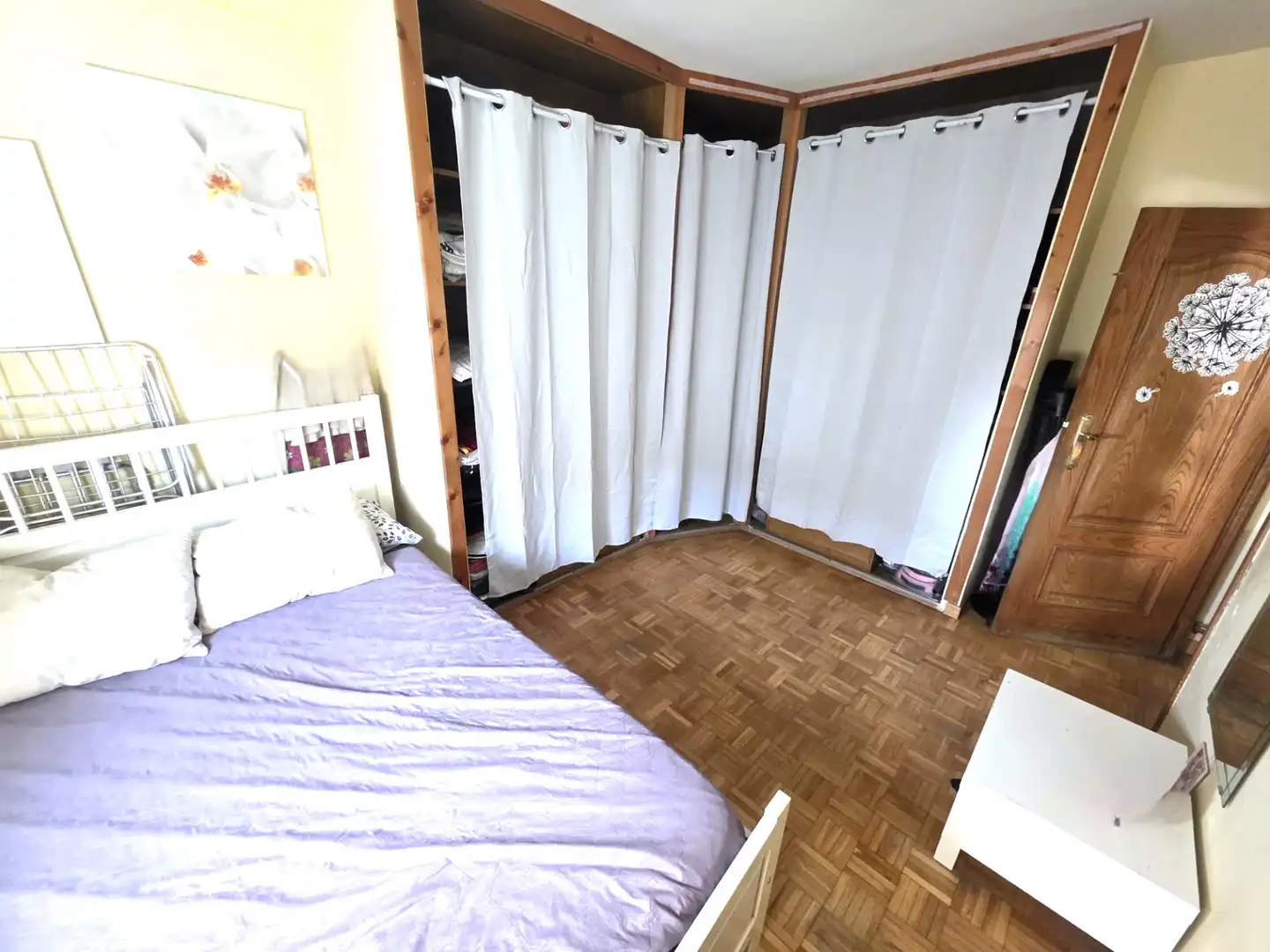 Bedroom of Flat for sale in Móstoles  with Air Conditioner, Heating and Parquet flooring