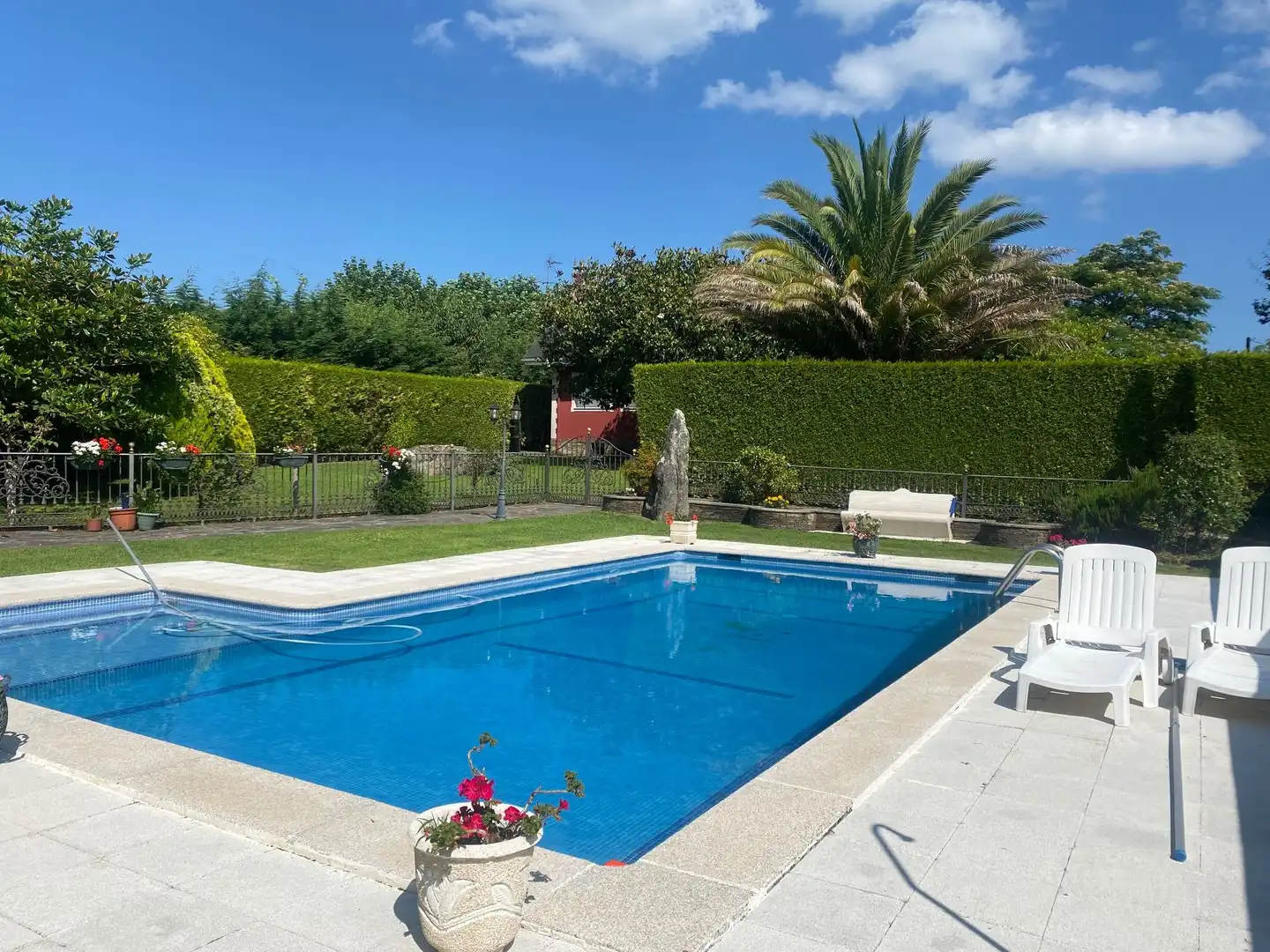 Piscina de Casa o chalet en venta en Lugo con Calefacción, Piscina y Amueblado