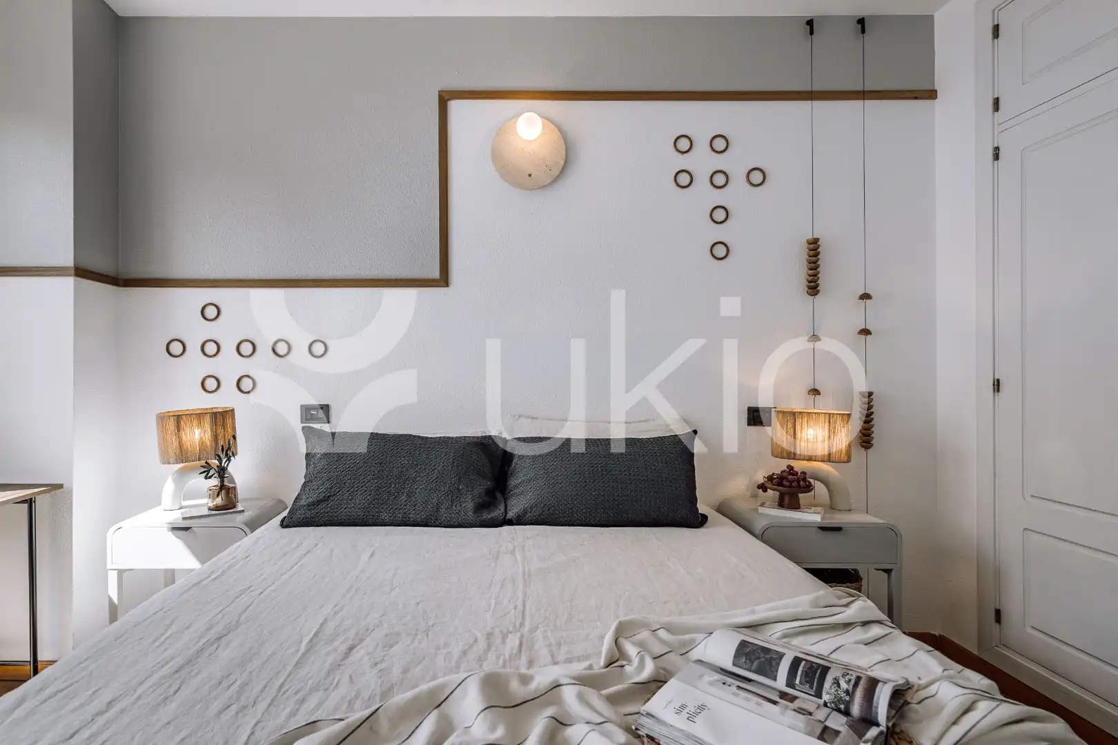 Habitación de Apartamento de alquiler en Madrid con Aire acondicionado, Calefacción y Amueblado